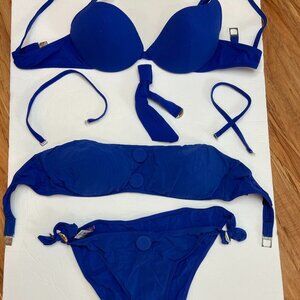Andres Sarda size S / 34C Bikini Top 3 pc
